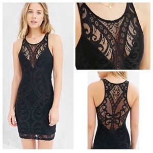 NEW! [LOVERS + FRIENDS] Black Lace Dress